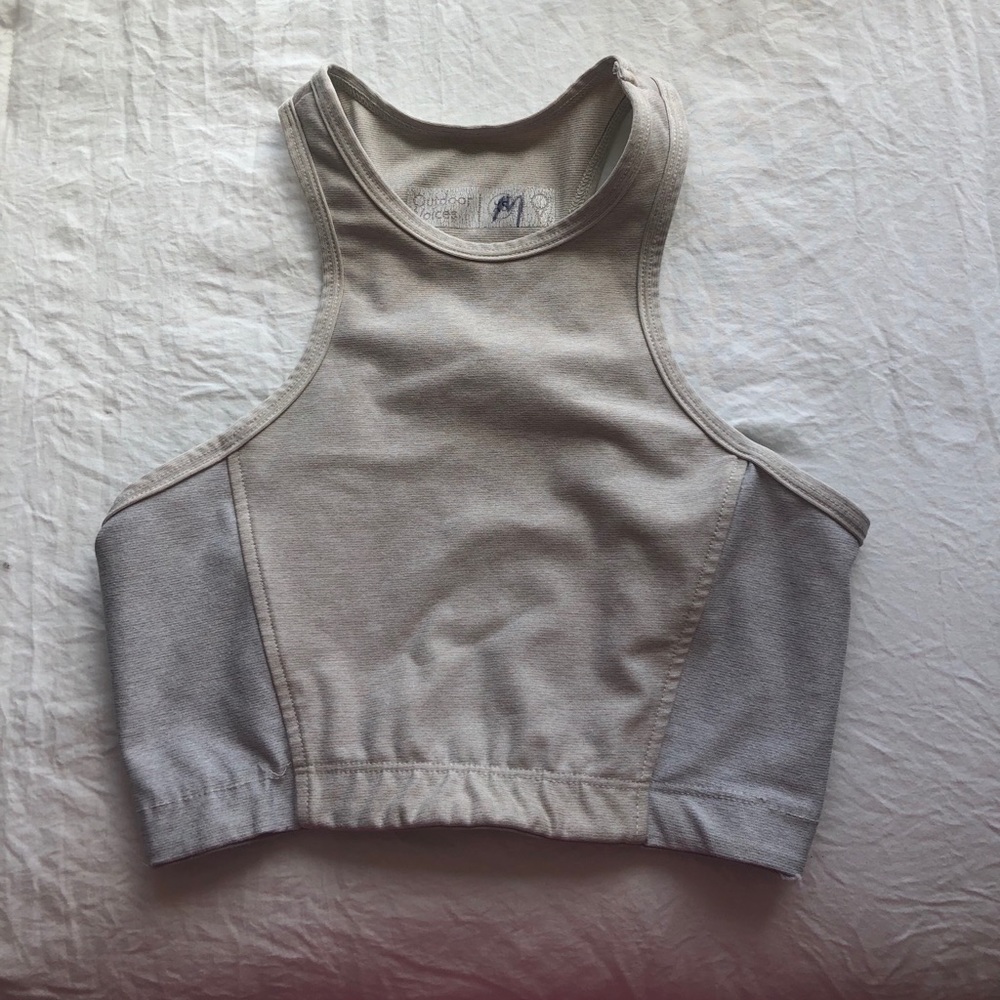 💛OUTDOOR VOICES HIGH NECK SPORTS BRA💛